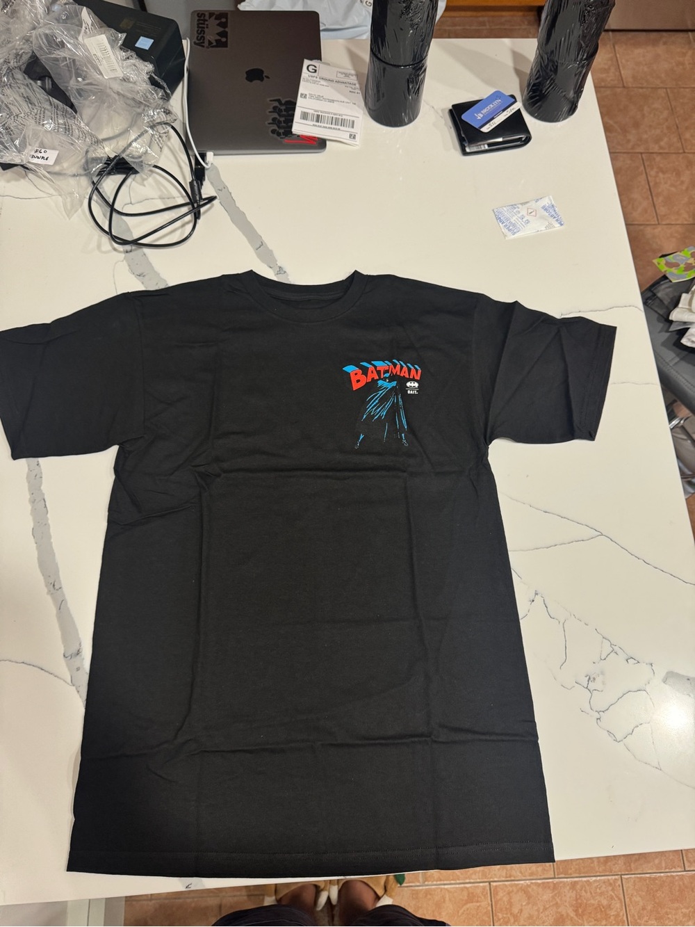 Batman Graphic Short Sleeve Tee - Black